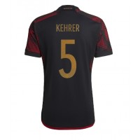 Fotbalové Dres Německo Thilo Kehrer #5 Venkovní MS 2022 Krátký Rukáv